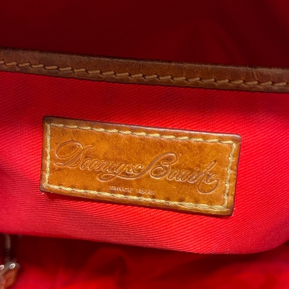 Dooney&Bourke Leather Tote Purple - Picture 5 of 6